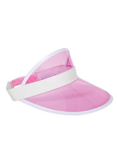 Roze zonneklep foute party