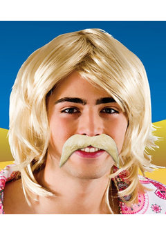 Blonde snor flower power