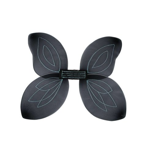 Leuke zwarte vleugels Merel 50x60cm