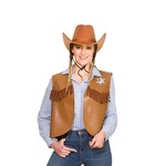 Leuk cowboy vest John bruin