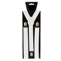 Leuke witte bretels Milan 20-jaren