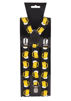 Bretel Tirool met bier pullen