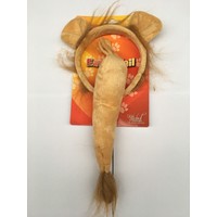 Mooie leeuwen oren en leeuwen staart