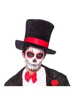 Hoge hoed rode band day of the dead