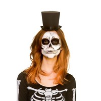 Mooi diadeem mini hoge hoed day of the dead