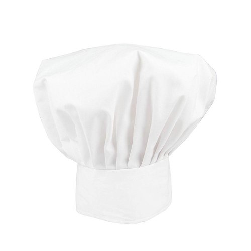 Leuke witte kok muts volwassenen