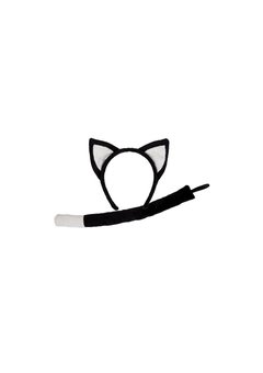 Katten set oren met staart