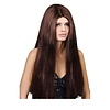 Pruik Aileen extra lang haar in bruin