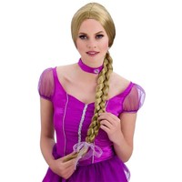 Mooie middeleeuwse pruik prinses Jasmin