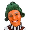 Groene Factory Worker pruik Oompa Loompa
