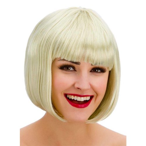 Mooie boblijn pruik Esmee in de kleur blond