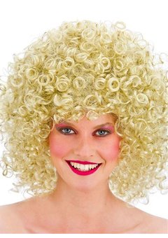 Disco pruik Dolly blond