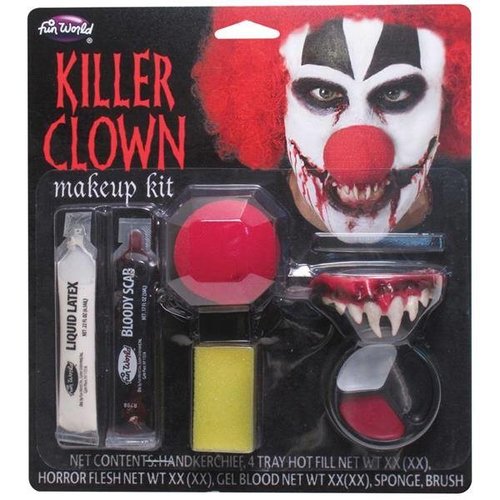 Enge Killer clown grimeer set compleet