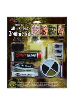 Zombie grimeer set luxe
