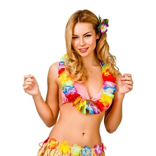 Volle Hawaii slinger Anani luxe in multi color