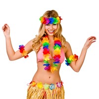 Unieke Hawaii slinger set Akamu 4 delig