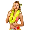 Hawaii slinger Akamu met gele bloemen