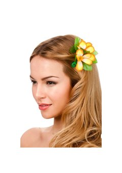 Haarclip hawaii  Alika  oranje