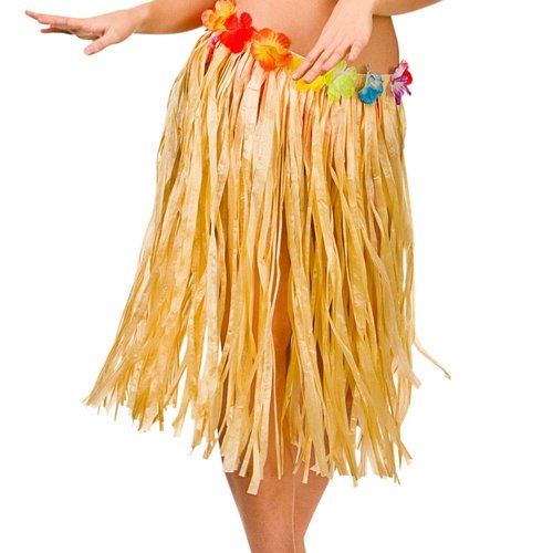 Mooie hawaii rok naturel met bloemen