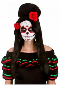 Pruik Jennifer day of the dead