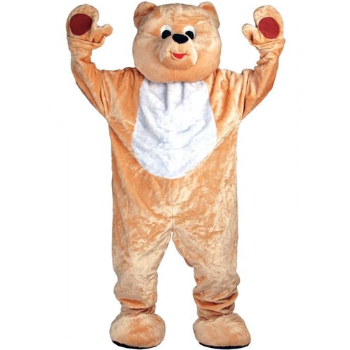 Leuke teddy beer kostuum Dibbes mascotte