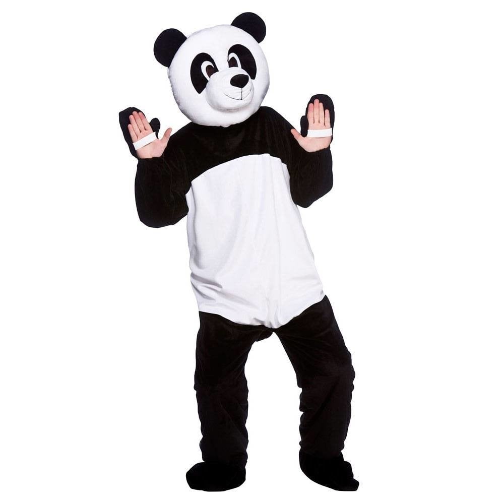 Vooravond Strak consultant Panda pak mascotte