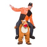 Gedragen door paard kostuum Willem