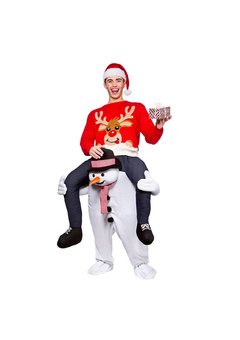 Gedragen door sneeuwpop pak Hassan