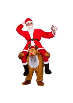 Gedragen door rendier pak Hidde