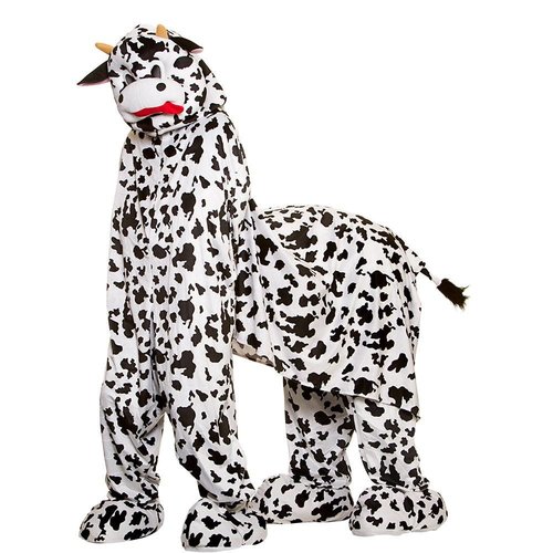 Origineel mascotte kostuum koe