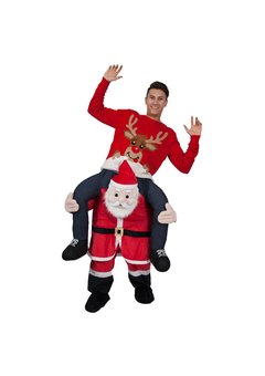 Gedragen door kerstman Peter pak