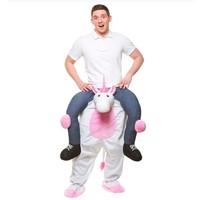 Leuk gedragen door eenhoorn kostuum Timo