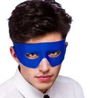 Leuk bandieten oogmasker Bernard in blauw