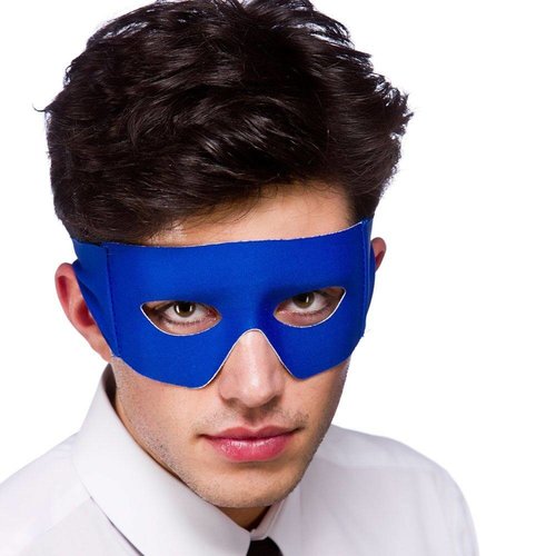 Leuk bandieten oogmasker Bernard in blauw