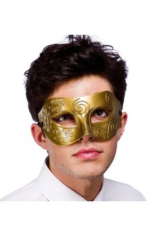 Oogmasker Milaan in goud