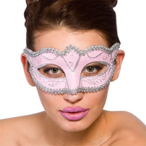 Leuk Venetiaans oogmasker Venetië in roze