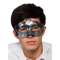 Leuk gladiator oogmasker Ferdinand  in antiek zilver