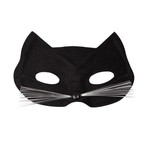 Leuk poezen  oog masker Jennie  met snorharen