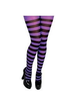 Panty heks Wicca zwart paars