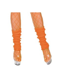 Beenwarmers disco fever neon oranje