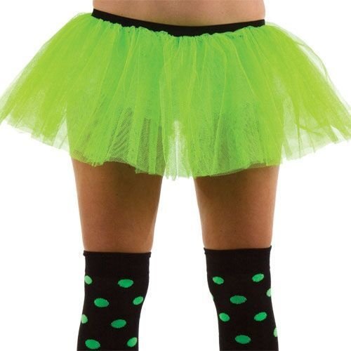 Mooi tutu rokje neon groen kort 35 CM