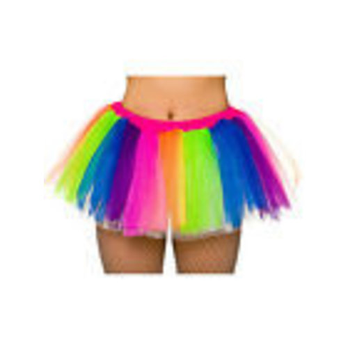 Grappig Tutu rokje Mimi in regenboogkleuren