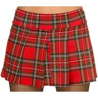 Leuk geruite tartan punk rokje Eline