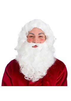 Kerstman baard luxe