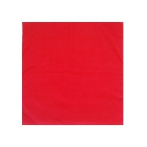 Rode zakdoek 55 x 55 cm