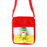 Leuk Oeteldonk tasje met kikker en rits