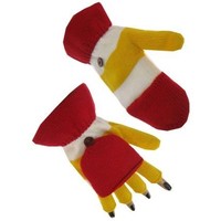 Mooie vingerloze handschoen Oeteldonk  met kapje