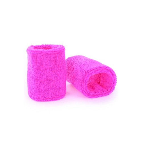 Mooie neon roze polsbandjes