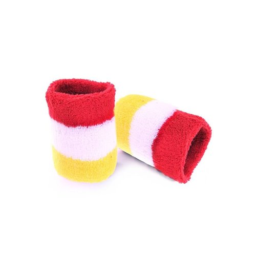 mooie polsbandjes Oeteldonk  in rood/wit/geel