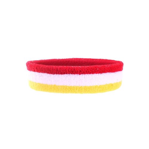 Mooi hoofdbandje Oeteldonk  in rood/wit/geel